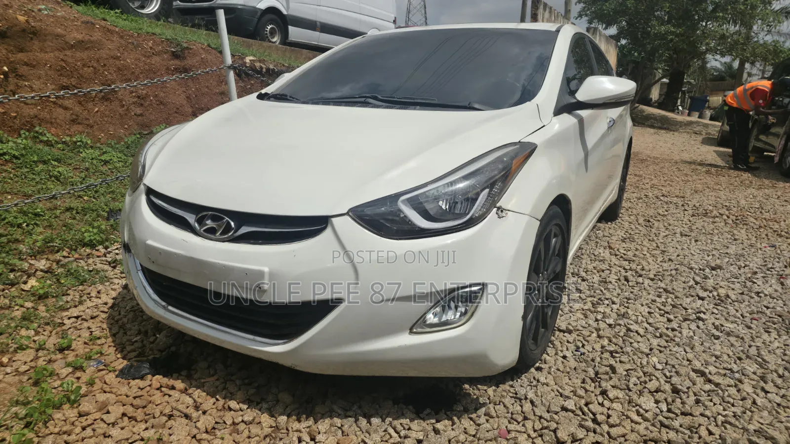 Hyundai Elantra GLS Sedan FWD (1.8L 4cyl 6A) 2013 White