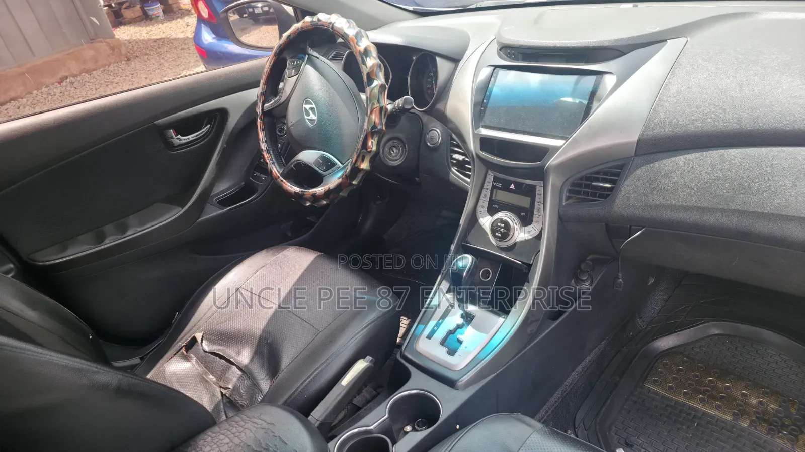Hyundai Elantra GLS Sedan FWD (1.8L 4cyl 6A) 2013 White