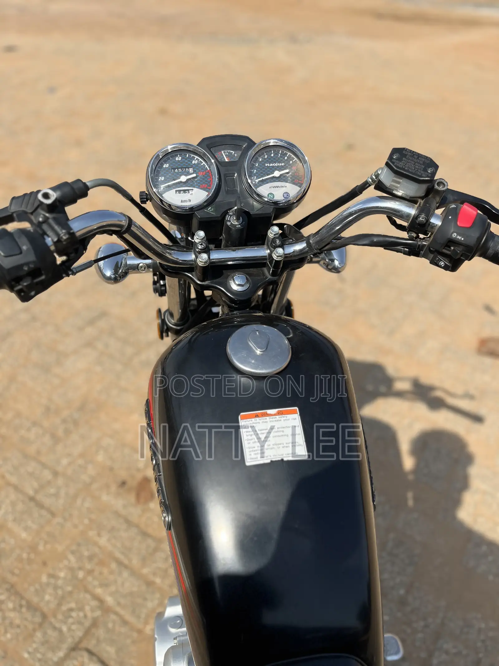 Haojue HJ125-8K 2026 Black