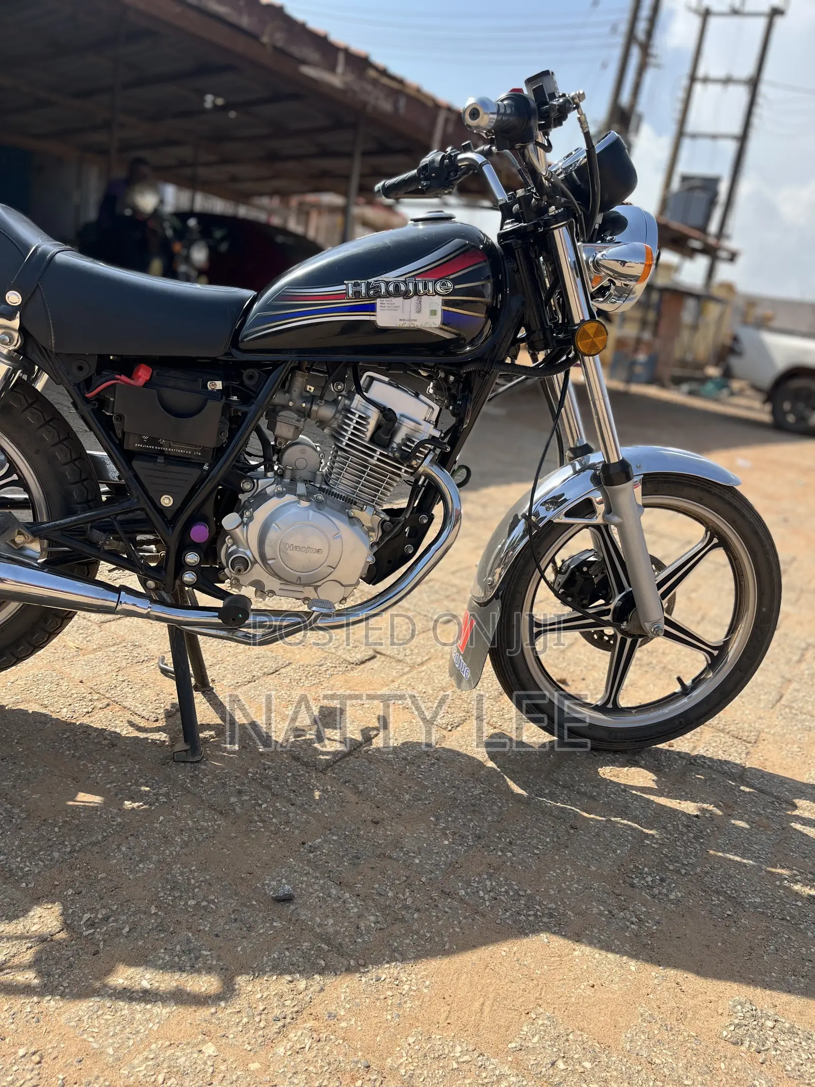 Haojue HJ125-8K 2026 Black
