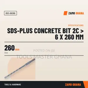 SDS-Plus Concrete Bit 2C > 6 X 260 Mm - 053-06260