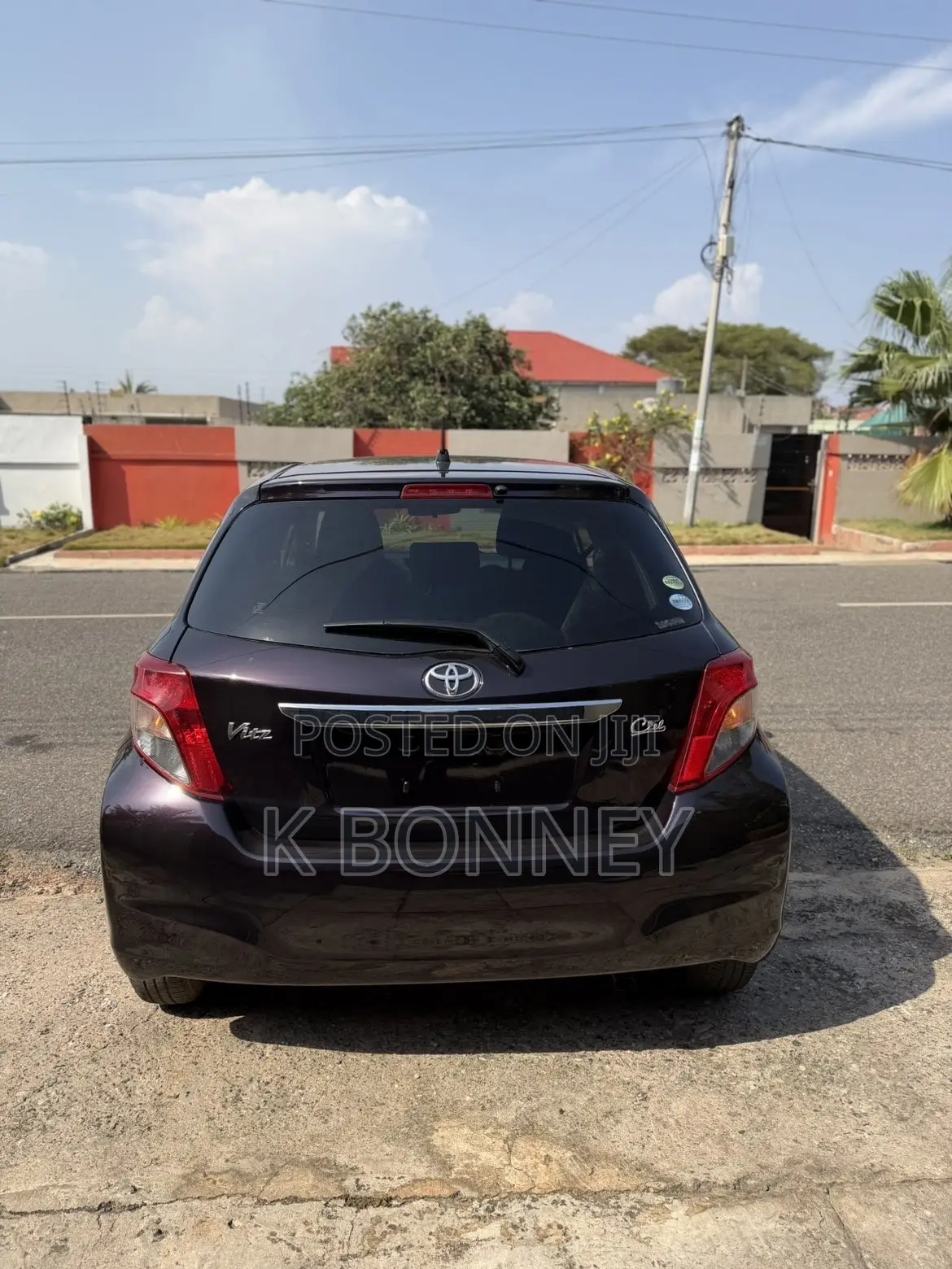 Toyota Vitz 2014 Purple