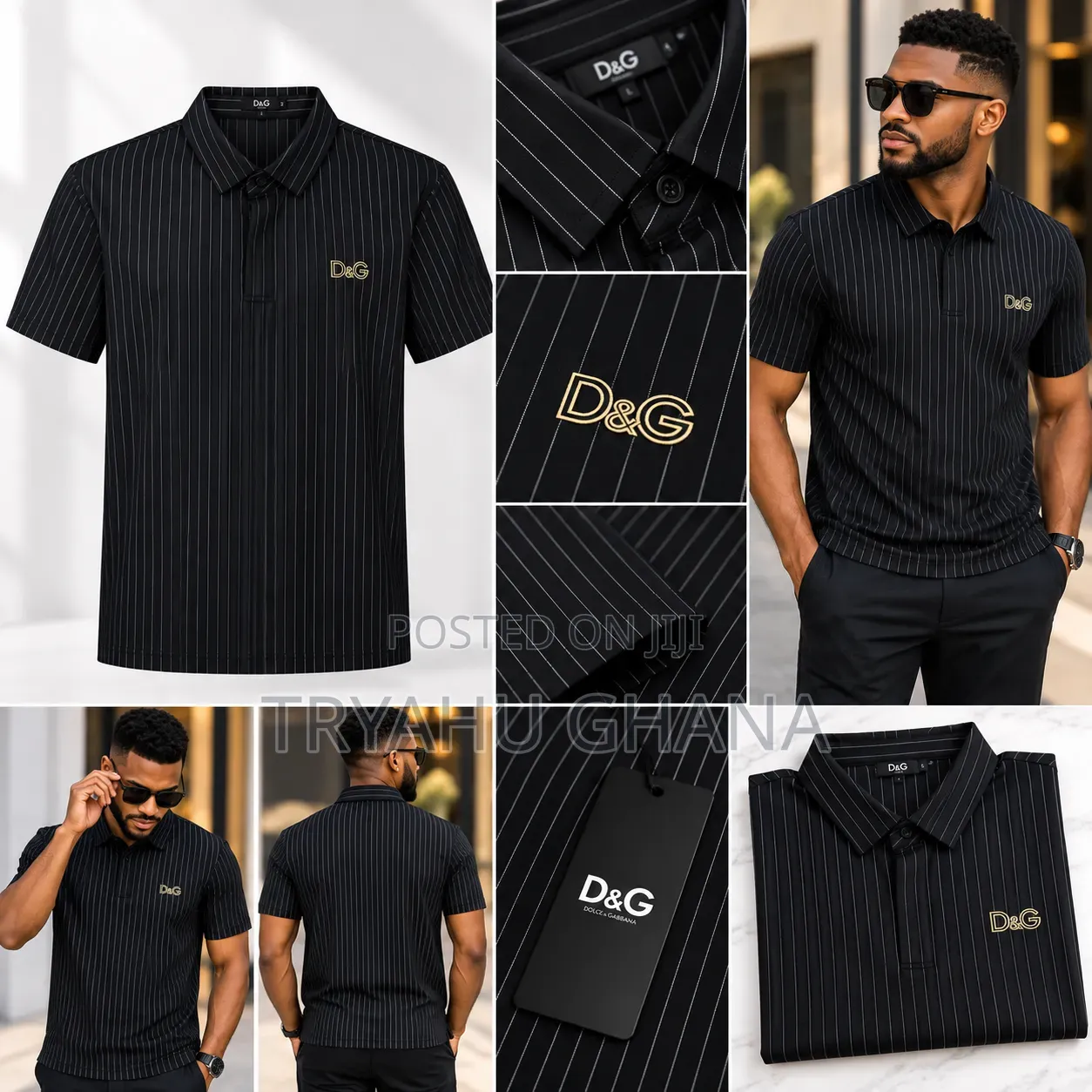 New Arrival — Men’s Premium-Style Polo Shirt at Tryahu!