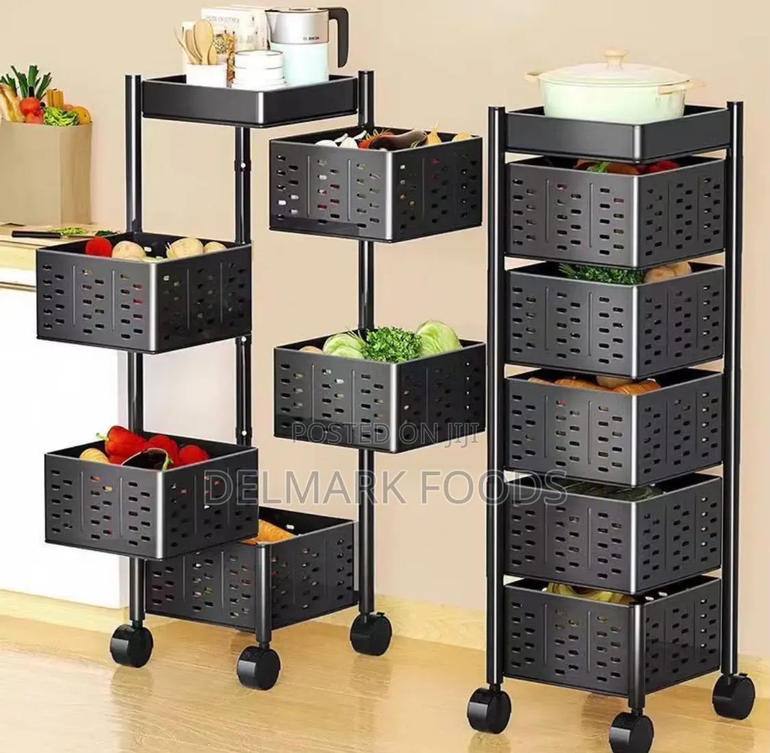 Metal Kitchen Shelves