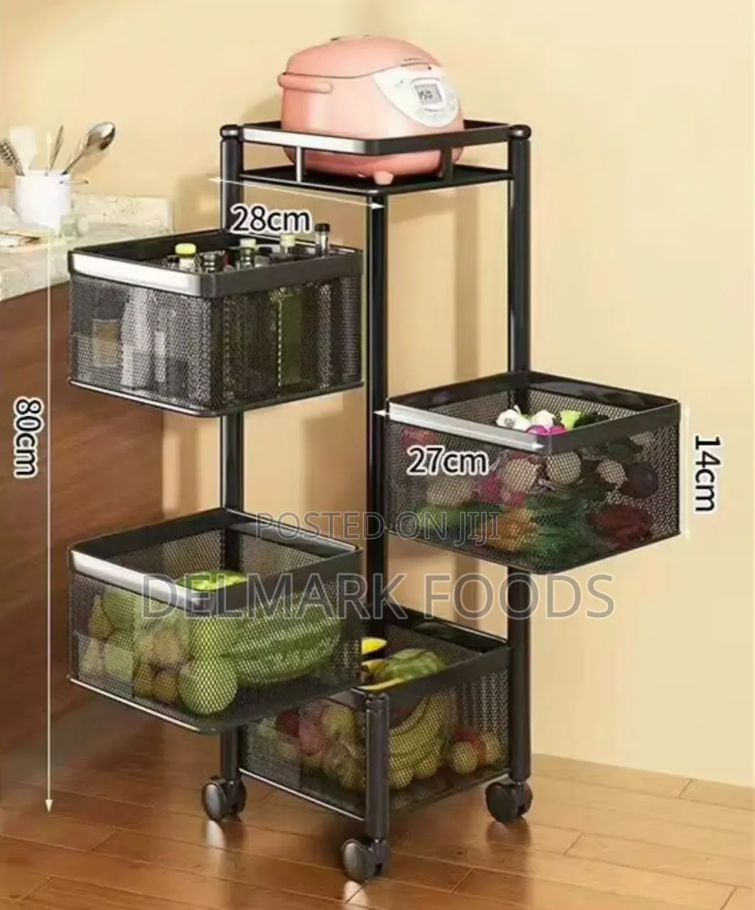 Metal Kitchen Shelves
