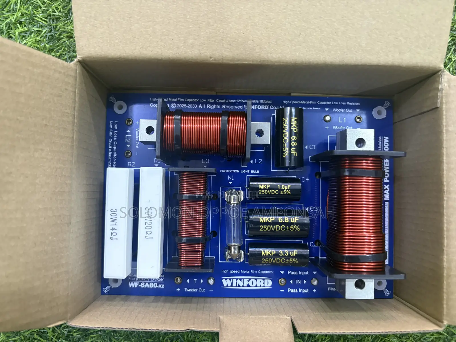 Winford WF-6A80-K2 3-Way 3-Unit Audio Frequency Divider