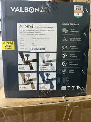4 Blades Valbona Glider 4 Ceiling Fan