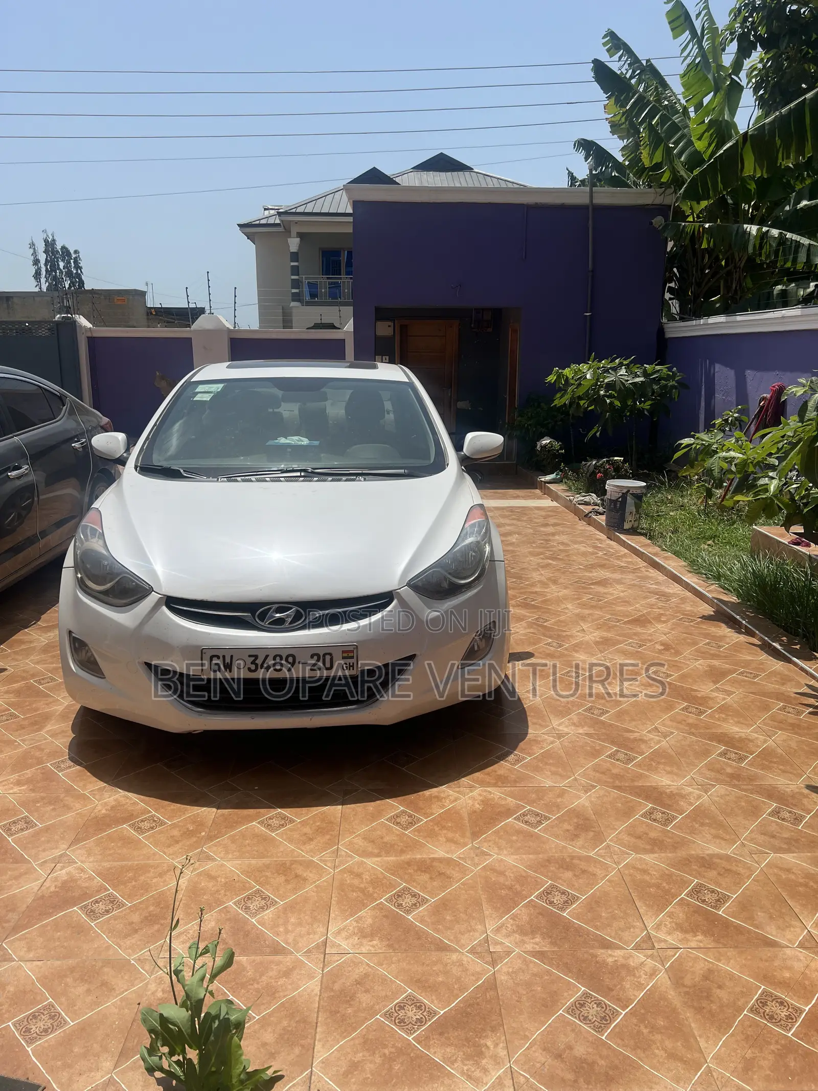 Hyundai Elantra GLS Sedan FWD (1.8L 4cyl 6A) 2013 White