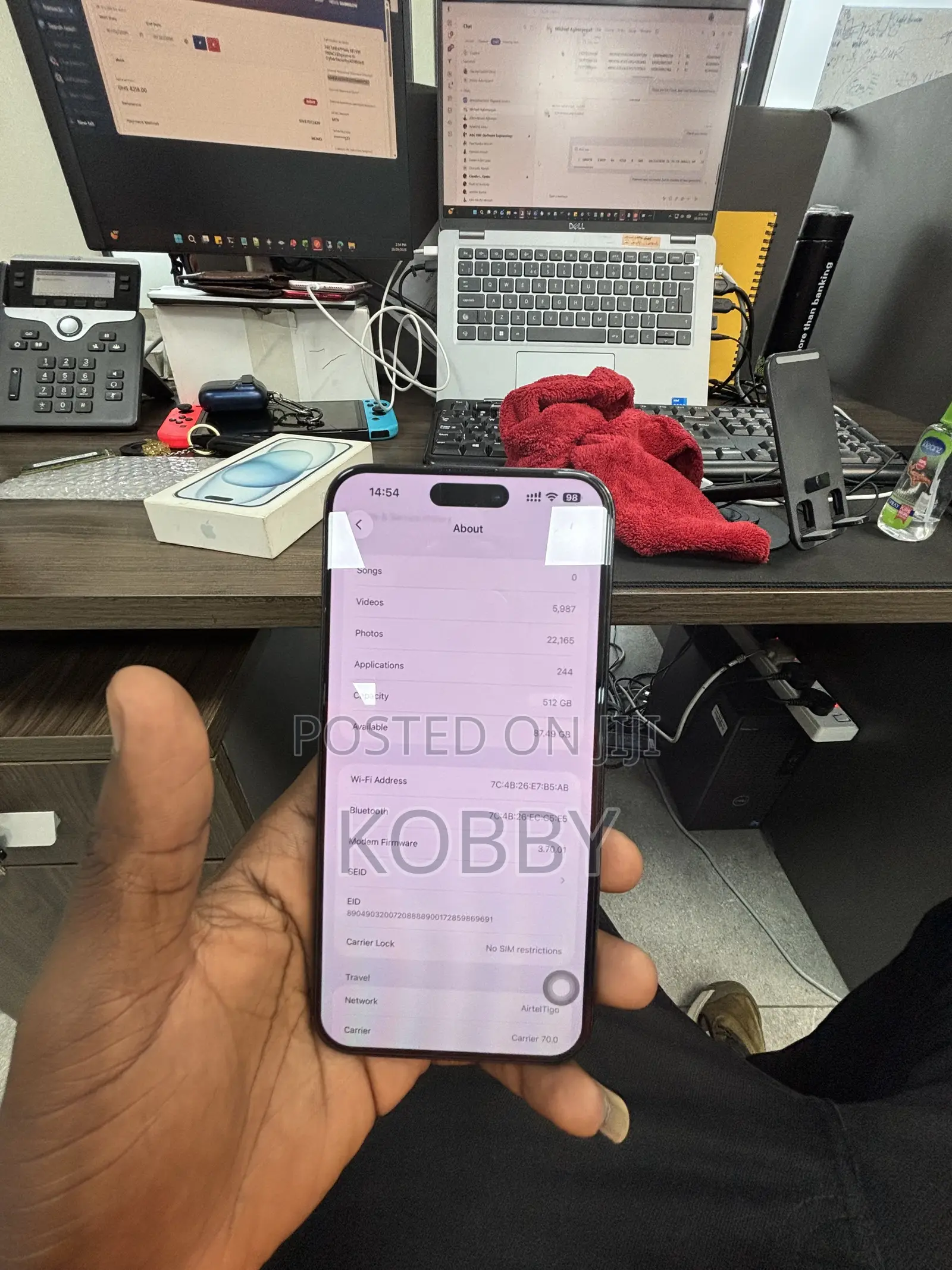 Apple iPhone 15 Pro Max 512 GB Blue