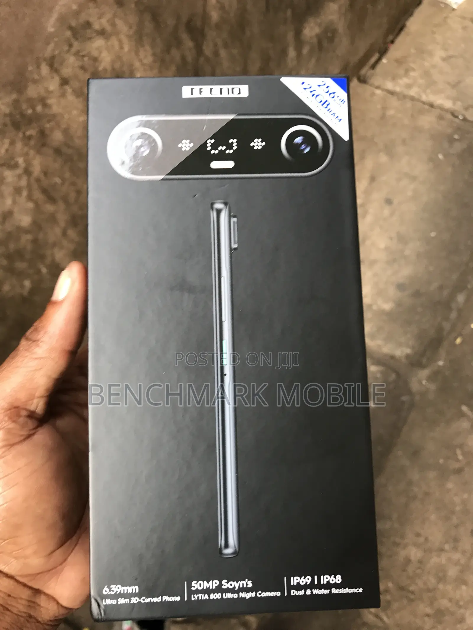 New Tecno Camon Slim 256 GB Black