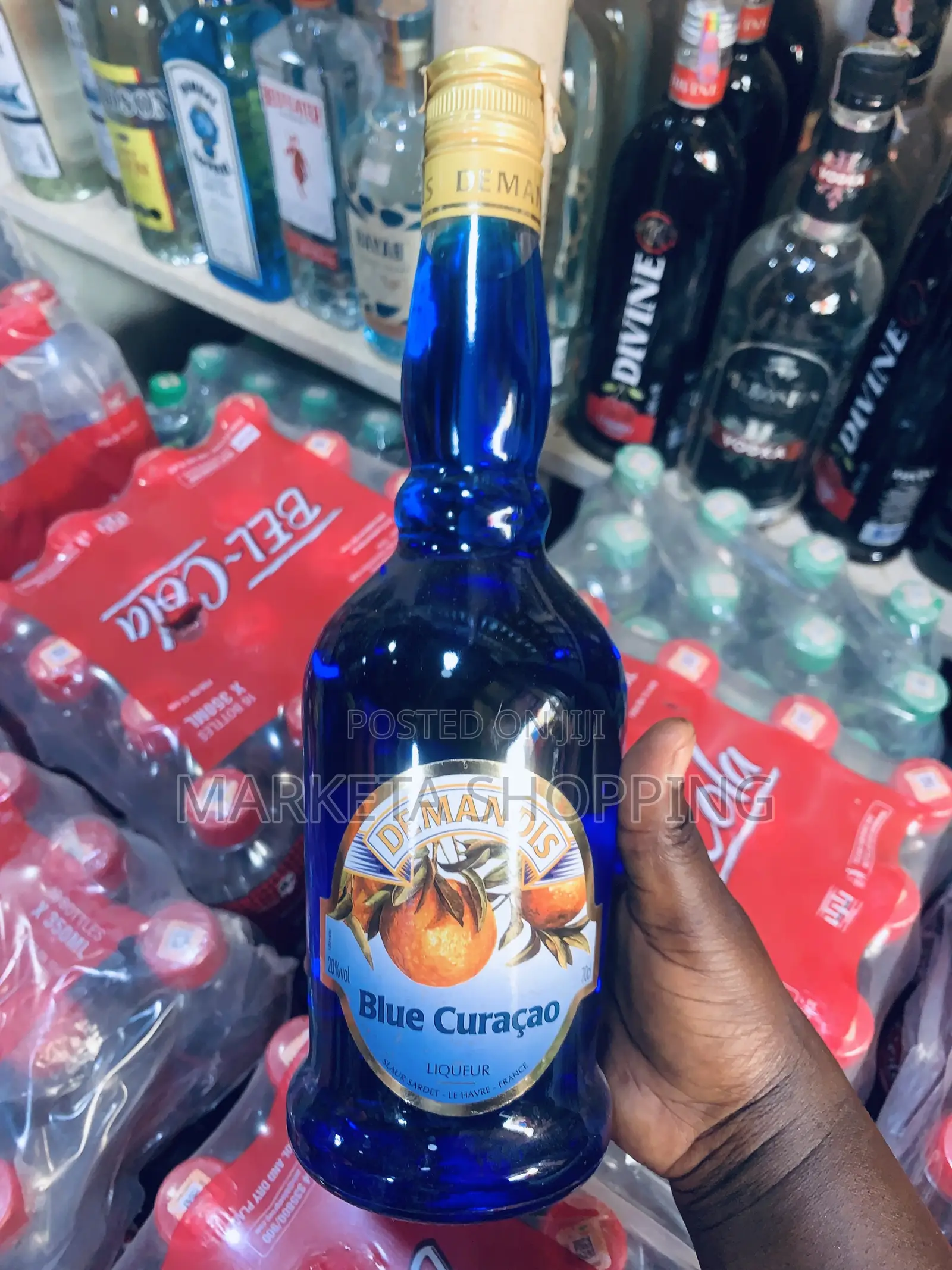 Demandis Blue Curaçao Liqueur 70cl