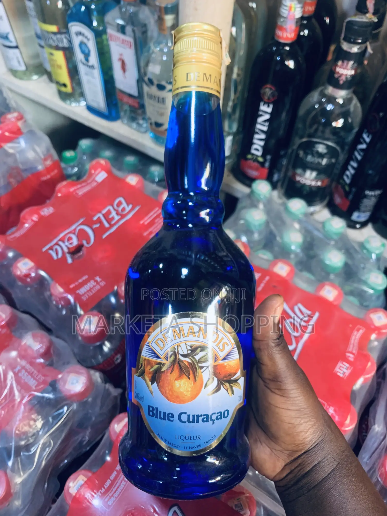 Demandis Blue Curaçao Liqueur 70cl