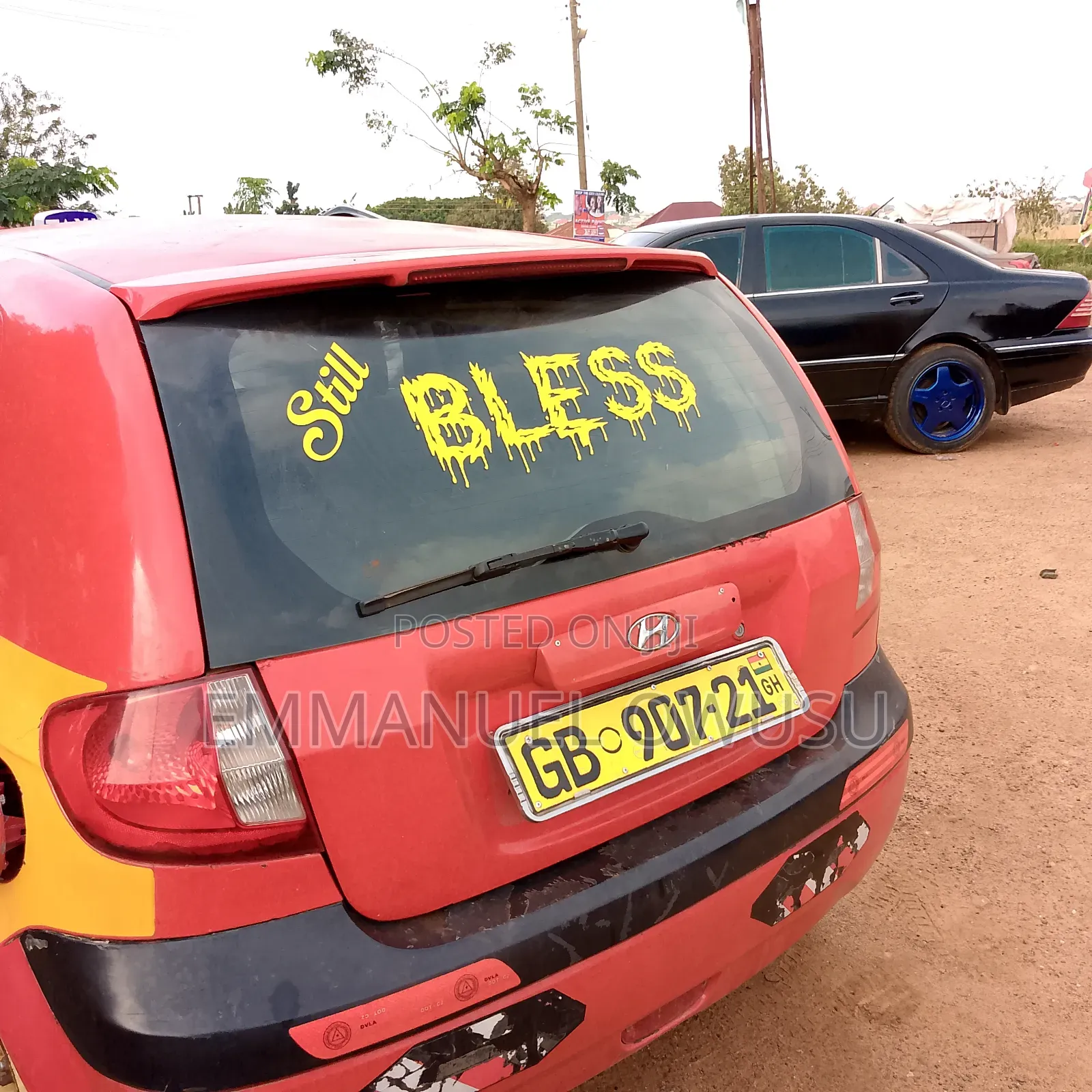 Hyundai Getz 2008 Red