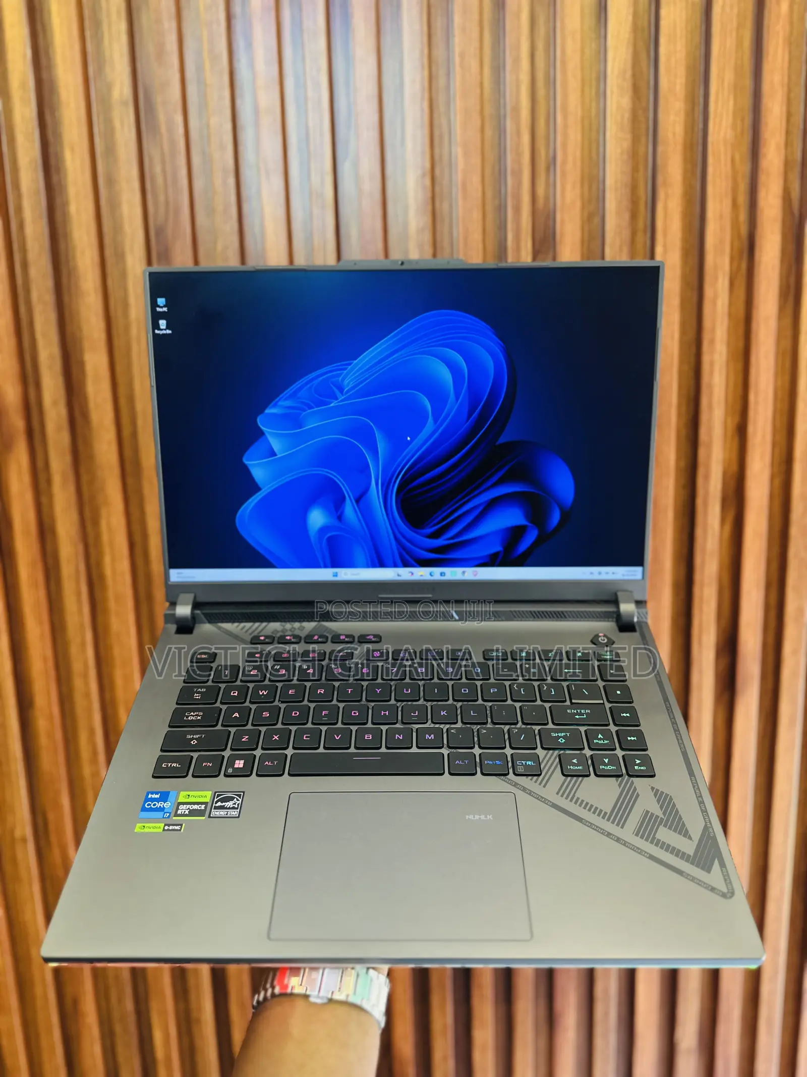 Laptop Asus ROG Strix G16 16GB Intel Core i7 SSD 512GB