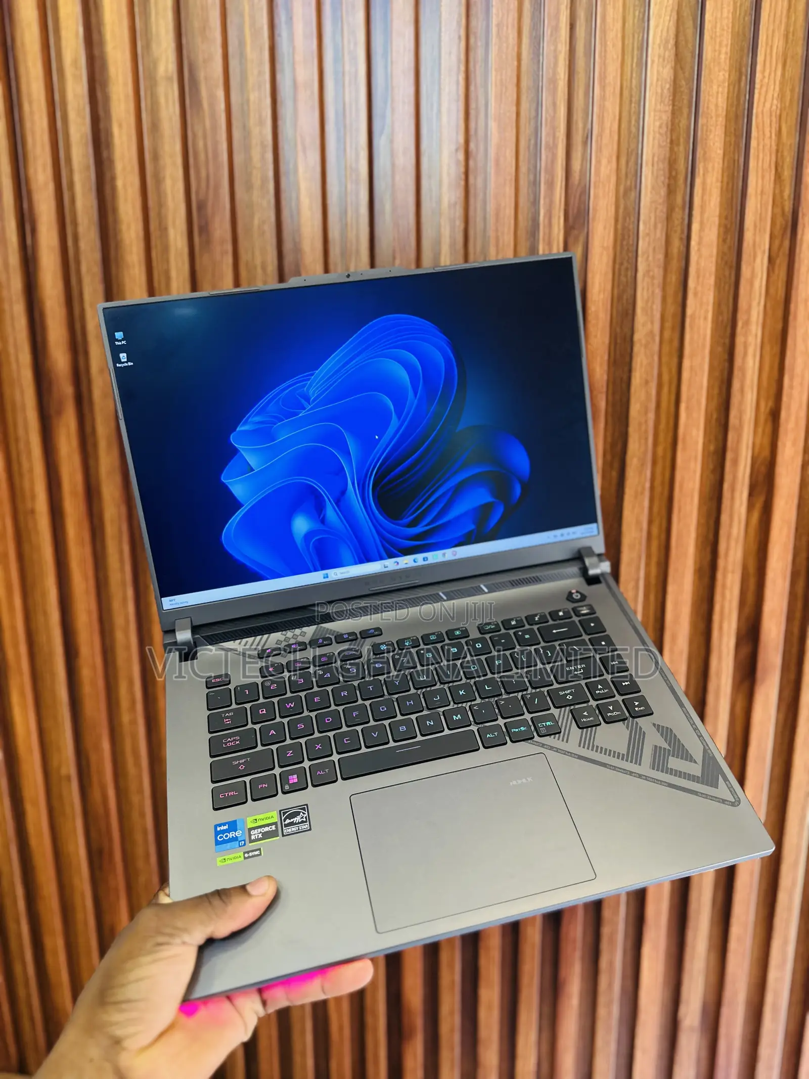 Laptop Asus ROG Strix G16 16GB Intel Core i7 SSD 512GB