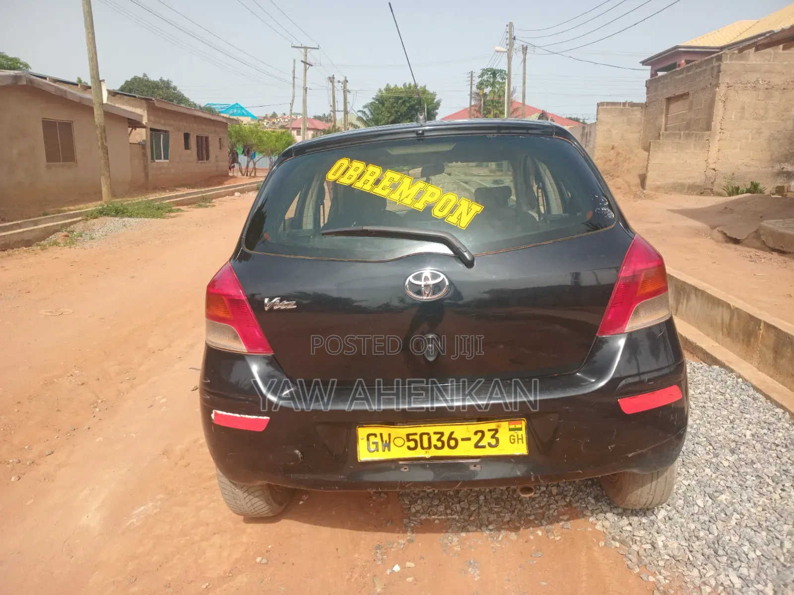 Toyota Vitz 2009 Black