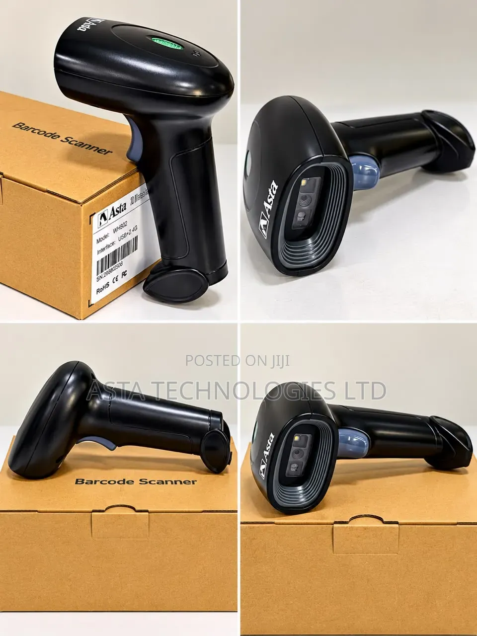Scanner Codigo 2d 2D Wireless Barcode Scanner - Asta Technologies Ltd Price: GH₵ 450 on ...