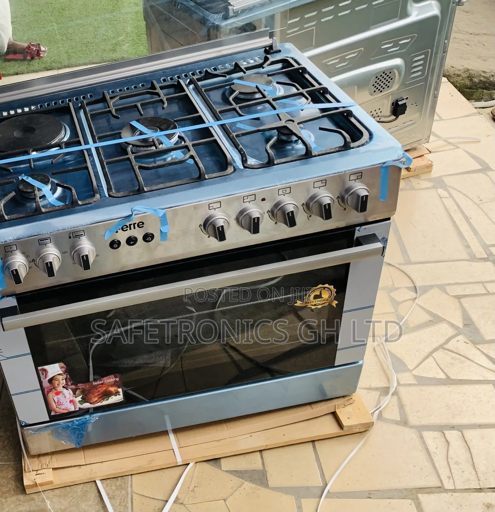 Ferre Safe Well Fortified 60x90 1 Electric 4 Gas Cooker