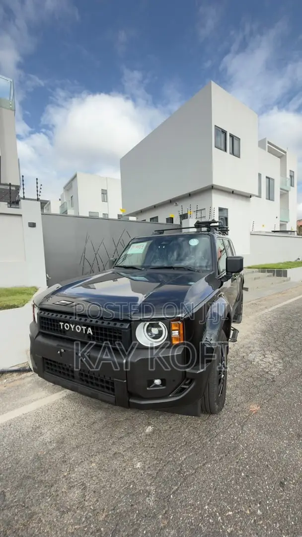 New Toyota Land Cruiser Prado 2.4 Petrol 2024 Black