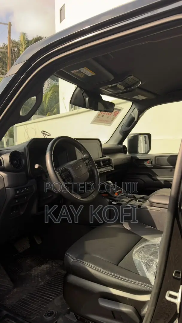 New Toyota Land Cruiser Prado 2.4 Petrol 2024 Black