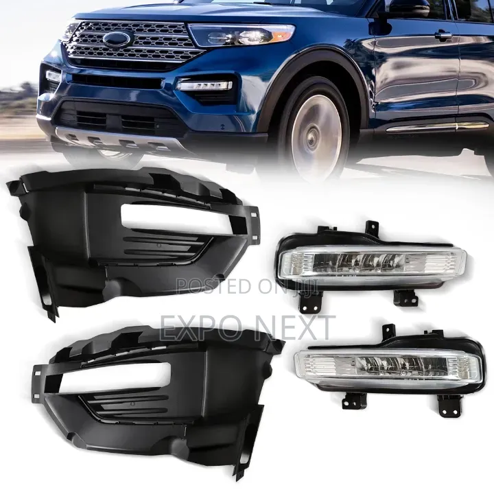 Ford Explorer USA Edition 2020-2023 Fog Lights With Lamp Cover