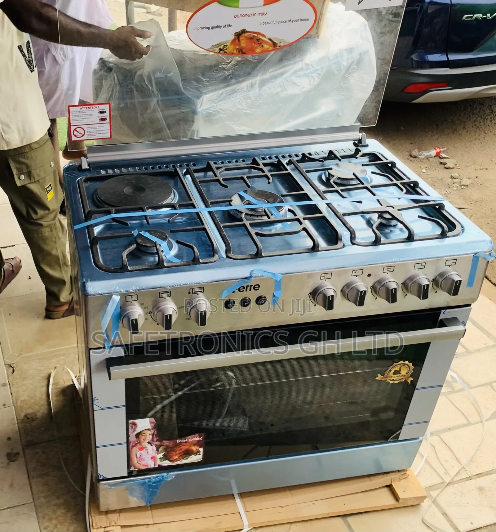 Newly Virtual (4 Gas,1 Electric) Ferre 60x90 Oven