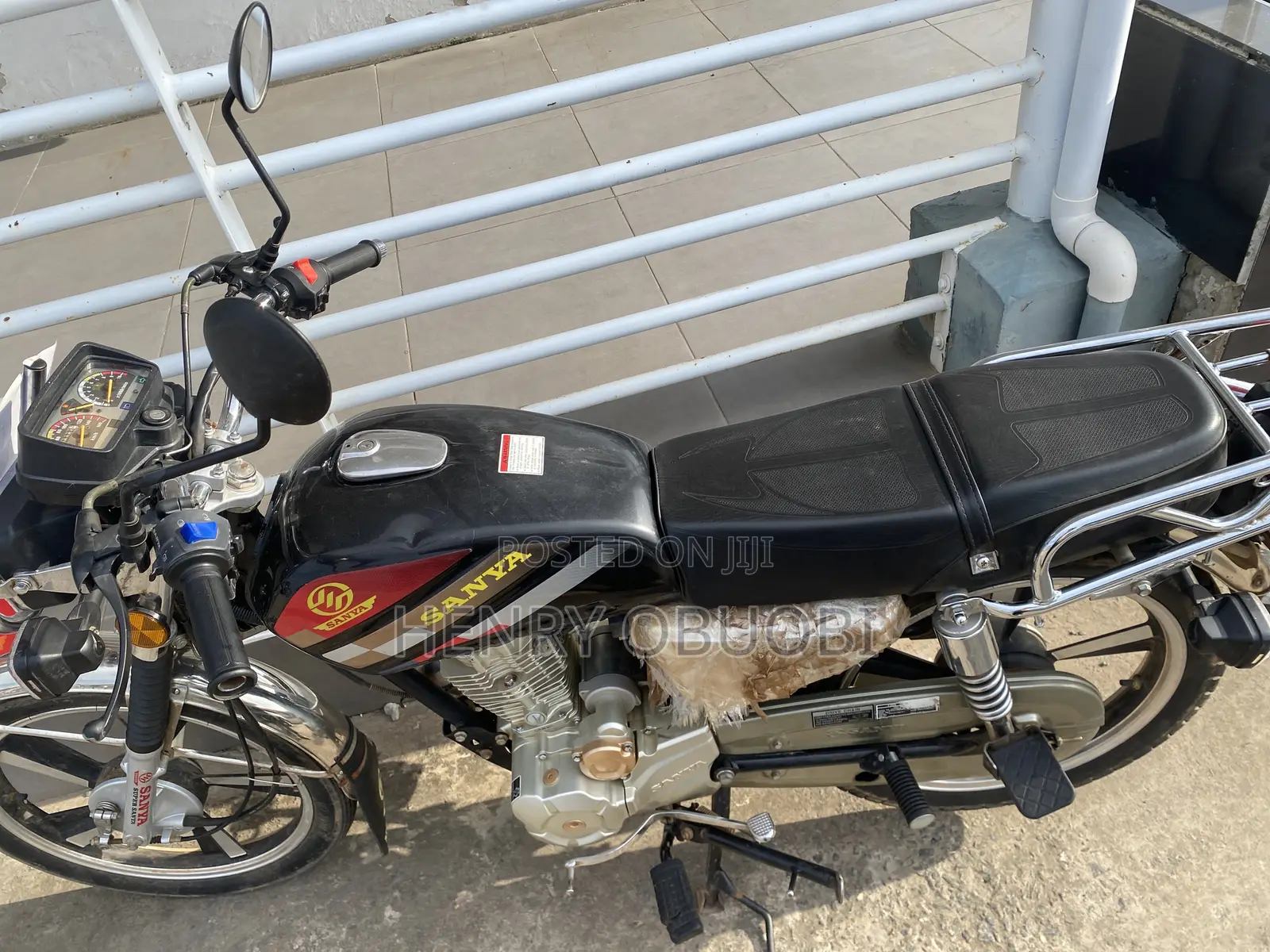 New Sanya SY125-A 2025 Black