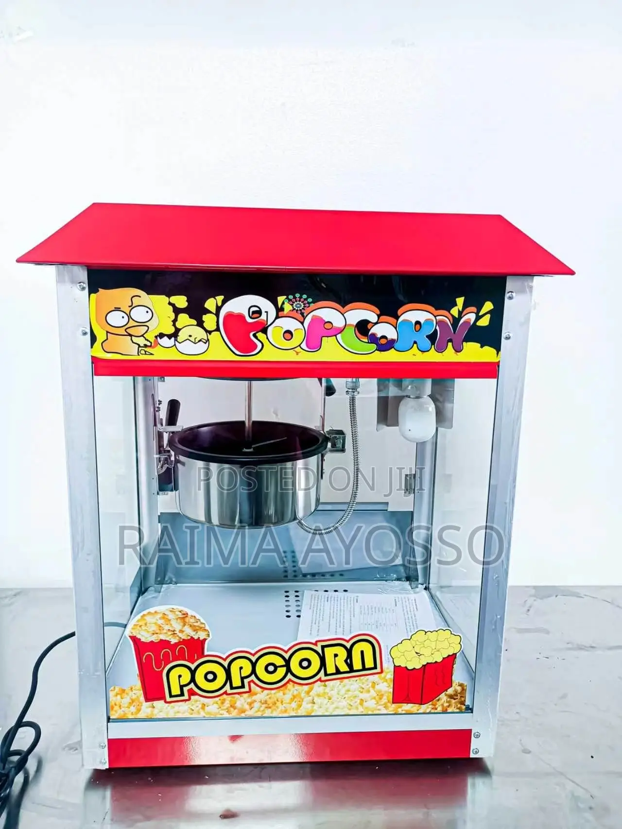 Electric Countertop Popcorn Machine