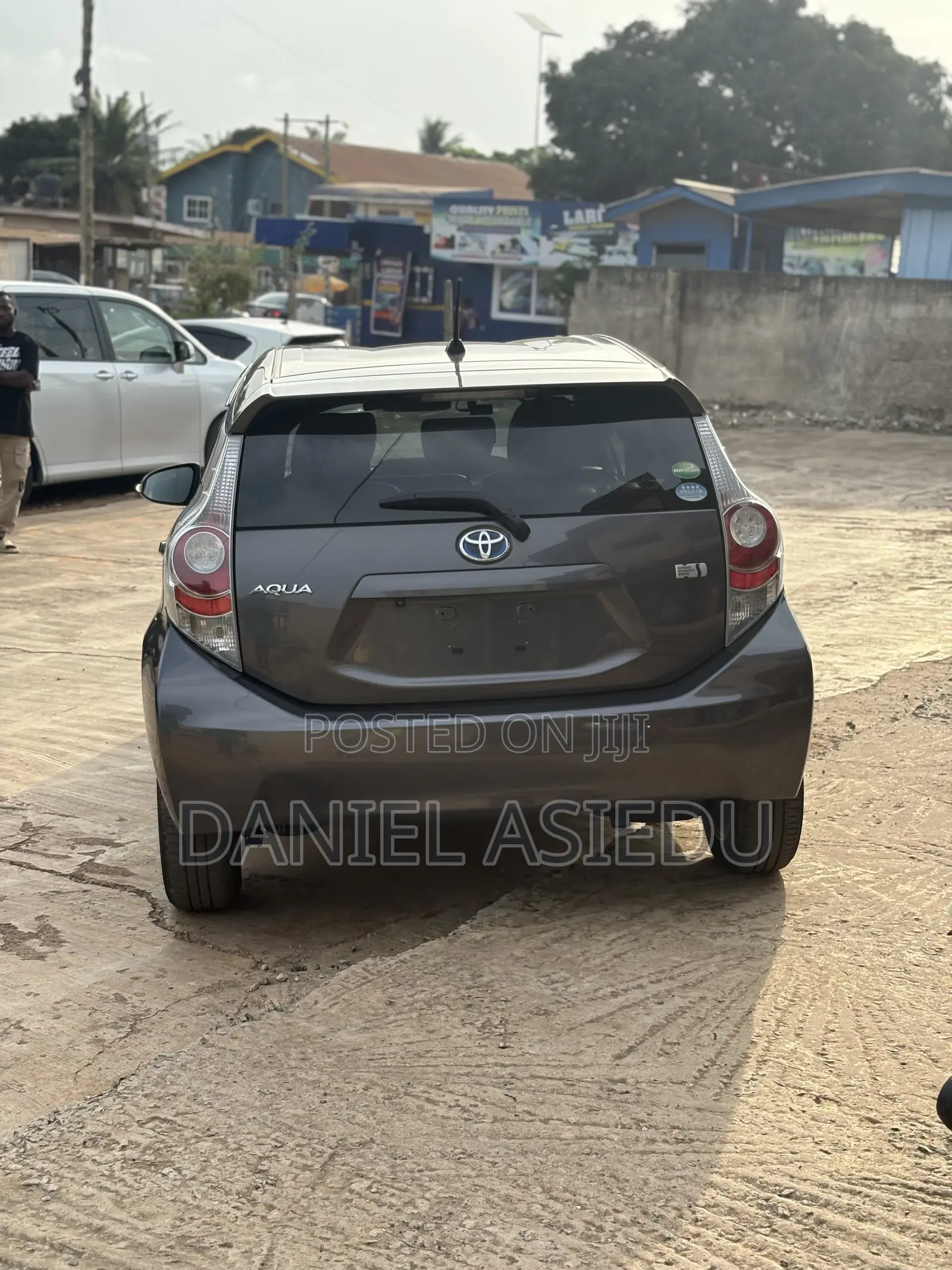 Toyota Aqua S 2014 Gray