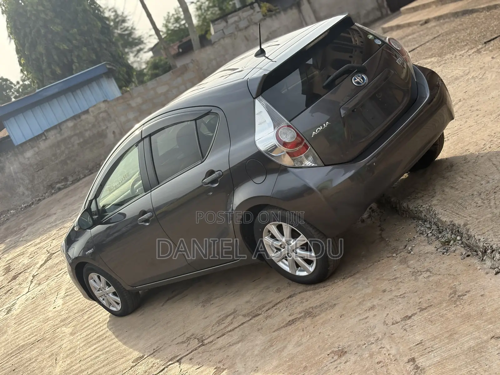 Toyota Aqua S 2014 Gray