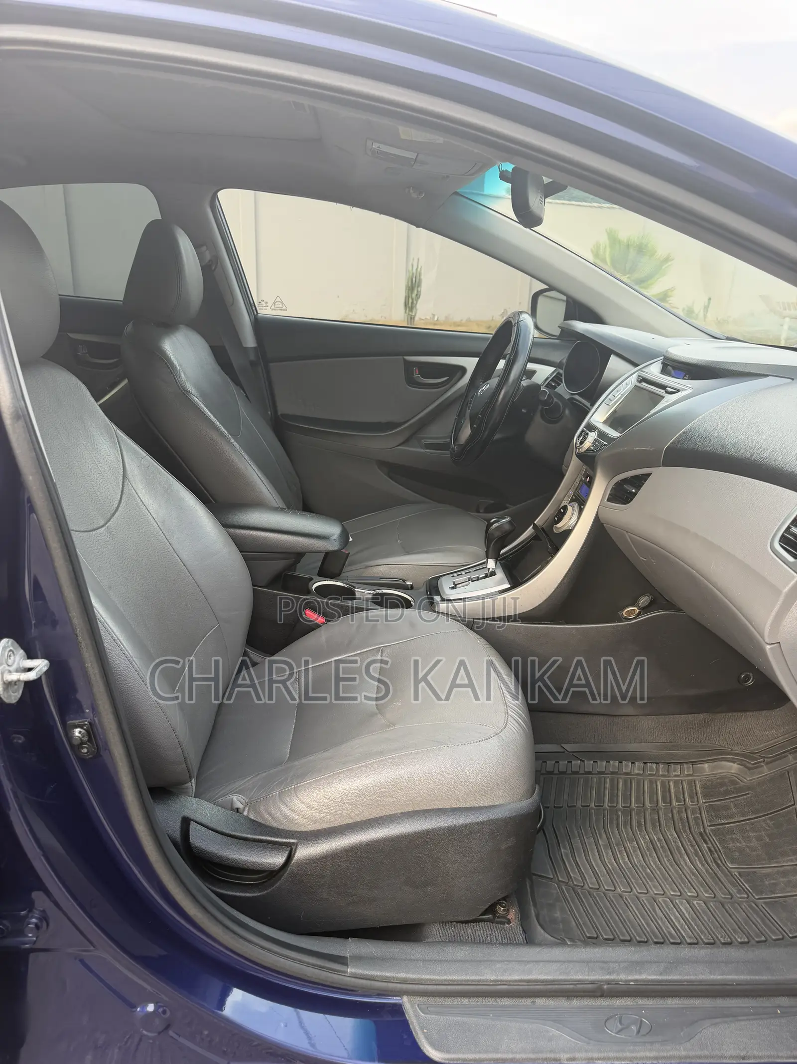Hyundai Elantra Limited Sedan FWD (1.8L 4cyl 6A) 2013 Blue
