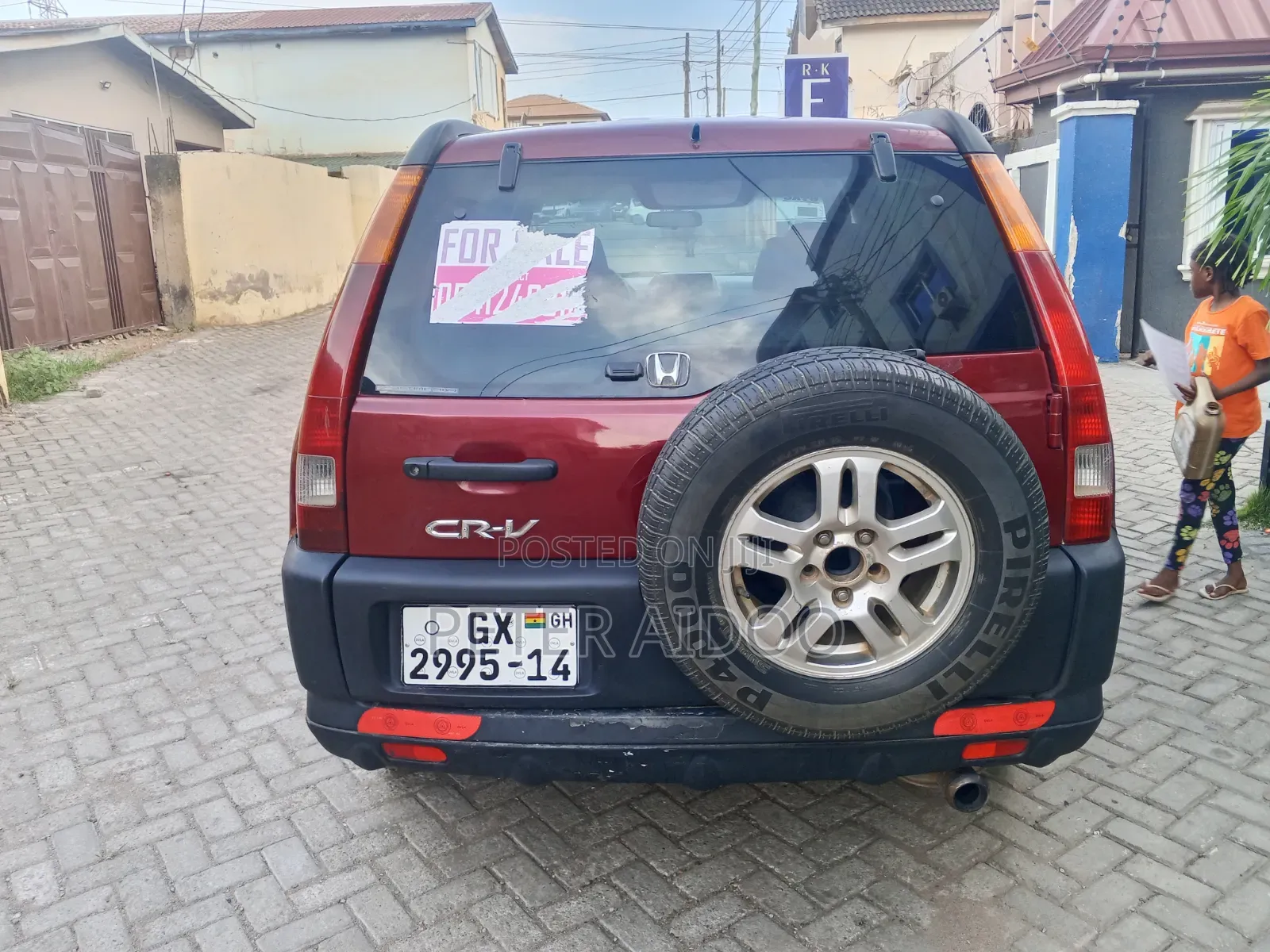 Honda CR-V 2009 Orange