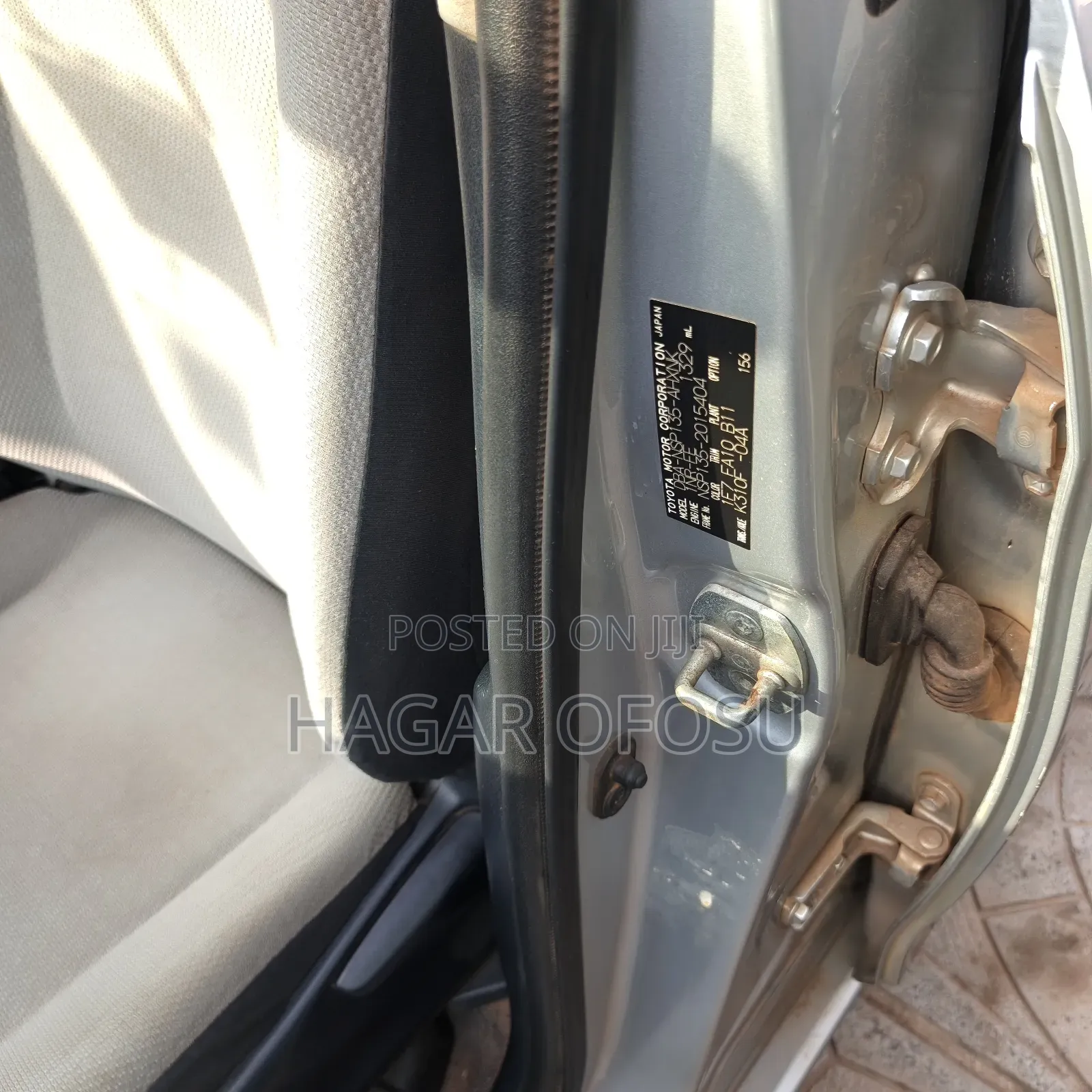 Toyota Vitz 2012 Gray