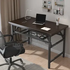 Foldable Computer Desk With Storage Shelve – Multipurpose Study Table