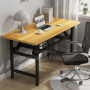 Foldable Computer Desk With Storage Shelve – Multipurpose Study Table