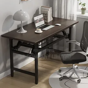 Foldable Computer Desk With Storage Shelve – Multipurpose Study Table