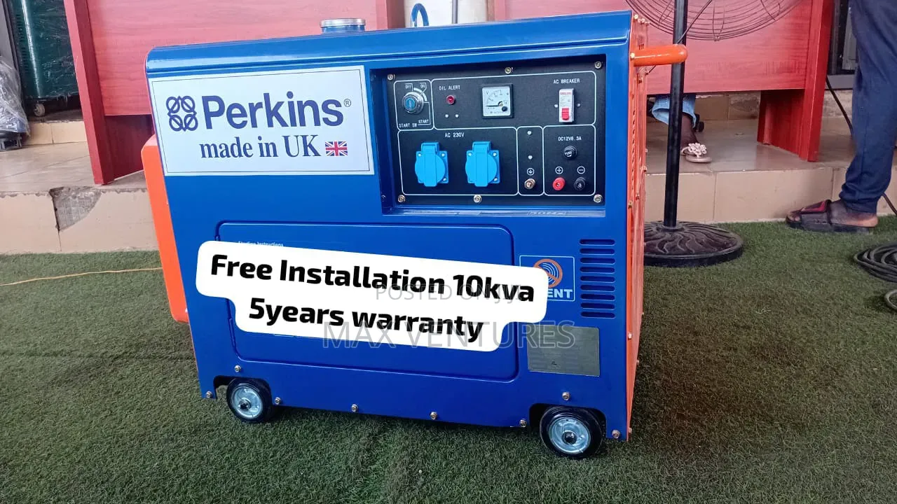 Heavy Duty Perkins 10kVA Power Generator