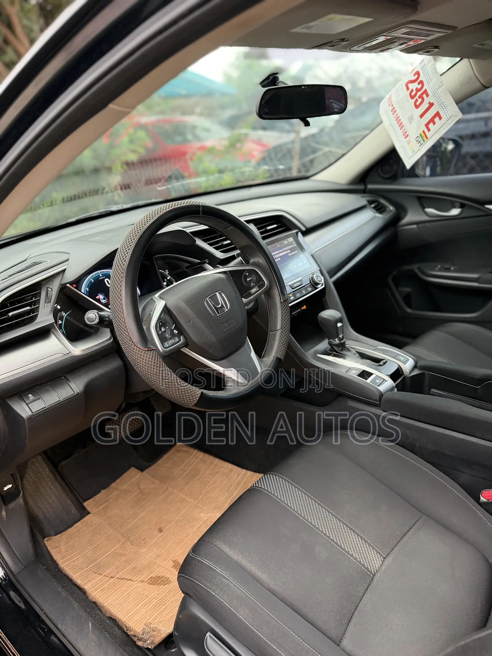 Honda Civic EX 4dr Sedan (1.5L 4cyl) 2016 Black