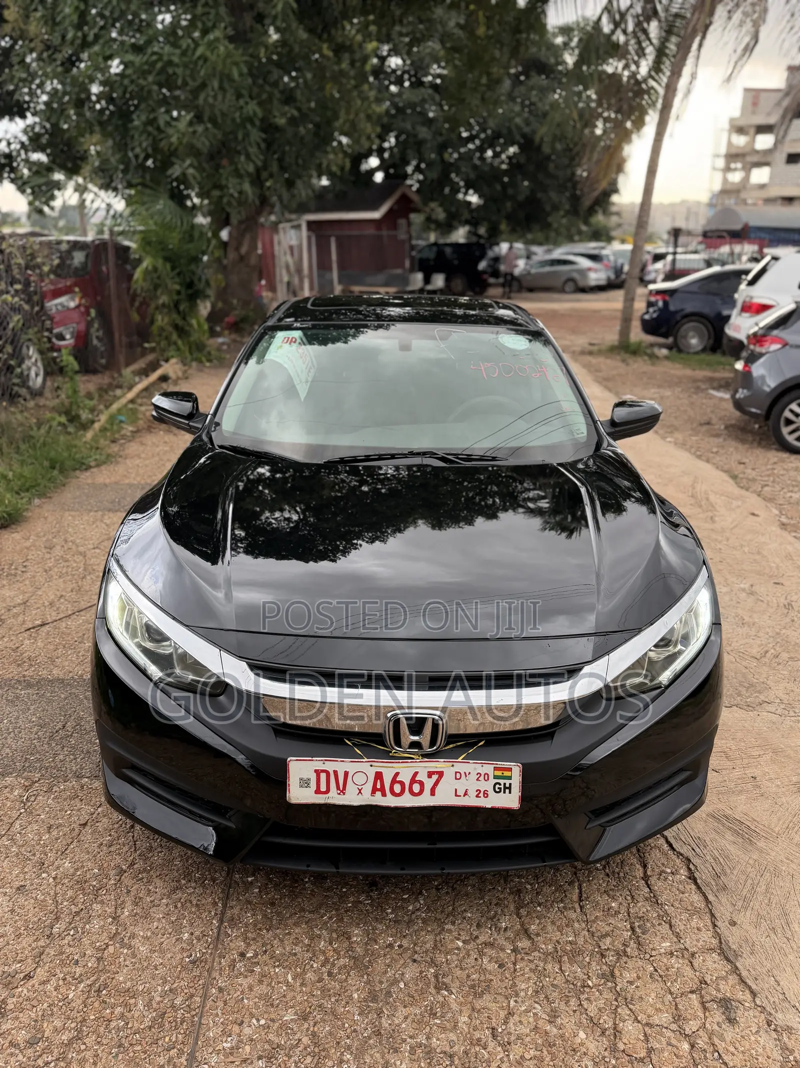 Honda Civic EX 4dr Sedan (1.5L 4cyl) 2016 Black