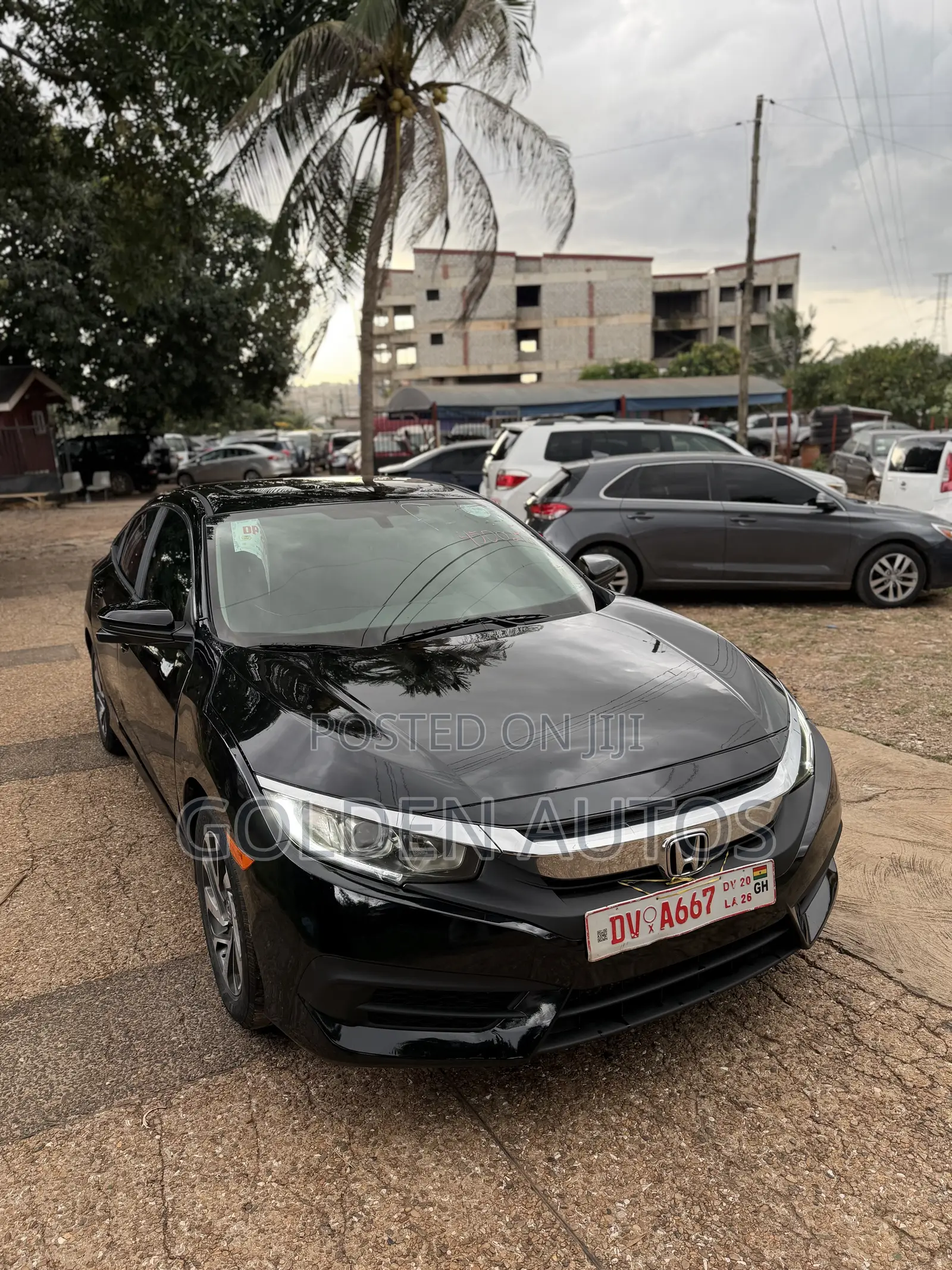 Honda Civic EX 4dr Sedan (1.5L 4cyl) 2016 Black