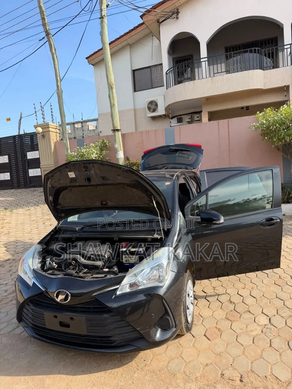 Toyota Vitz 1.0 FWD 5dr 2019 Black