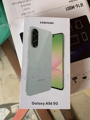 New Samsung Galaxy A56 256 GB Gray