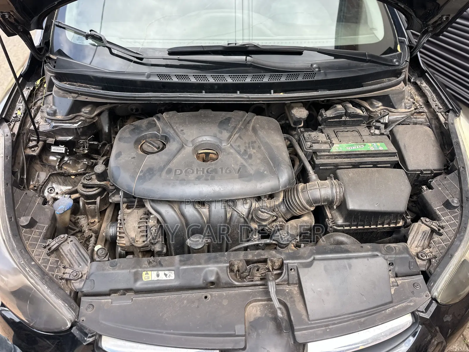 Hyundai Elantra GLS Sedan FWD (1.8L 4cyl 6M) 2013 Black