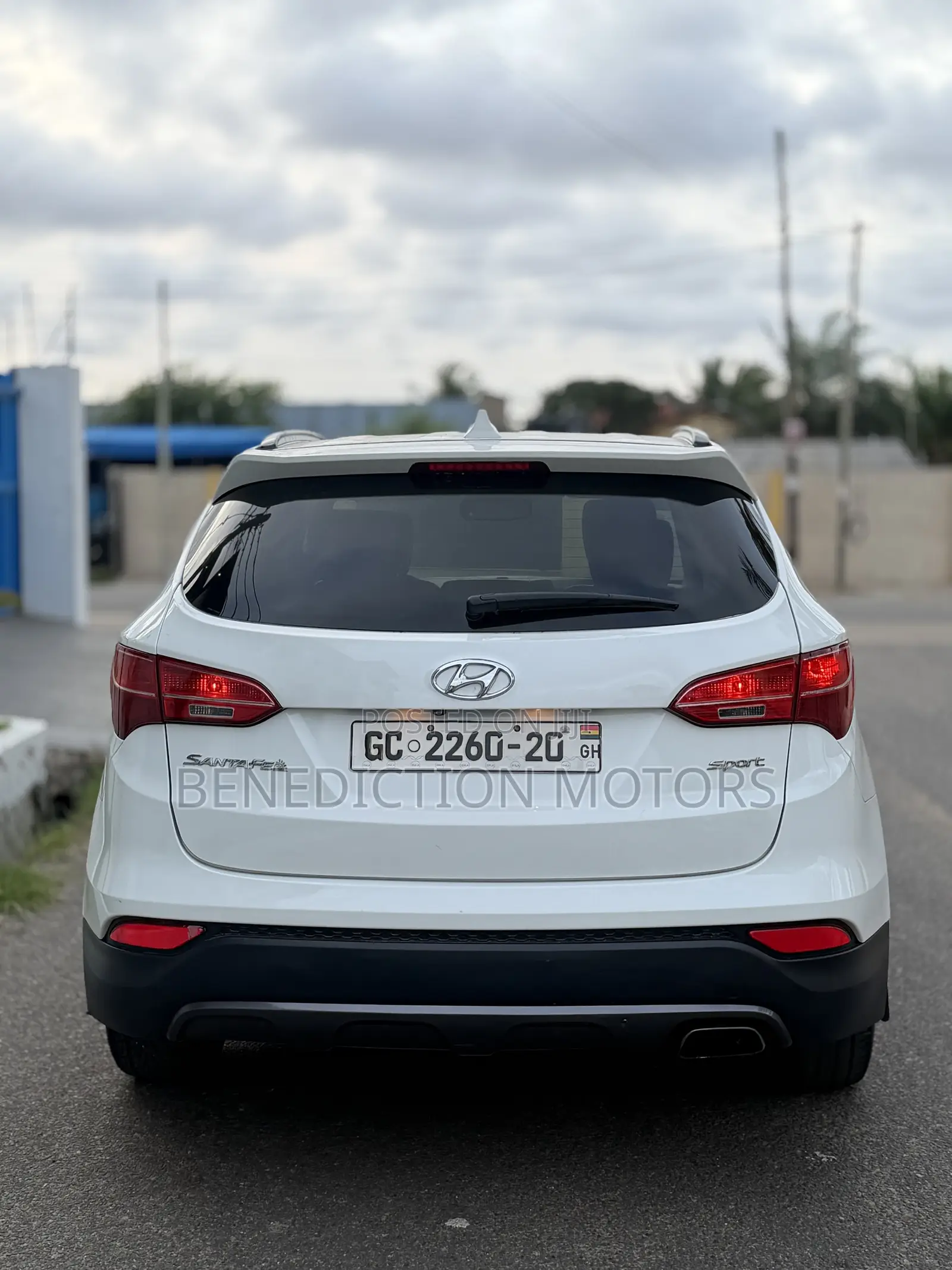 Hyundai Santa Fe 2014 White