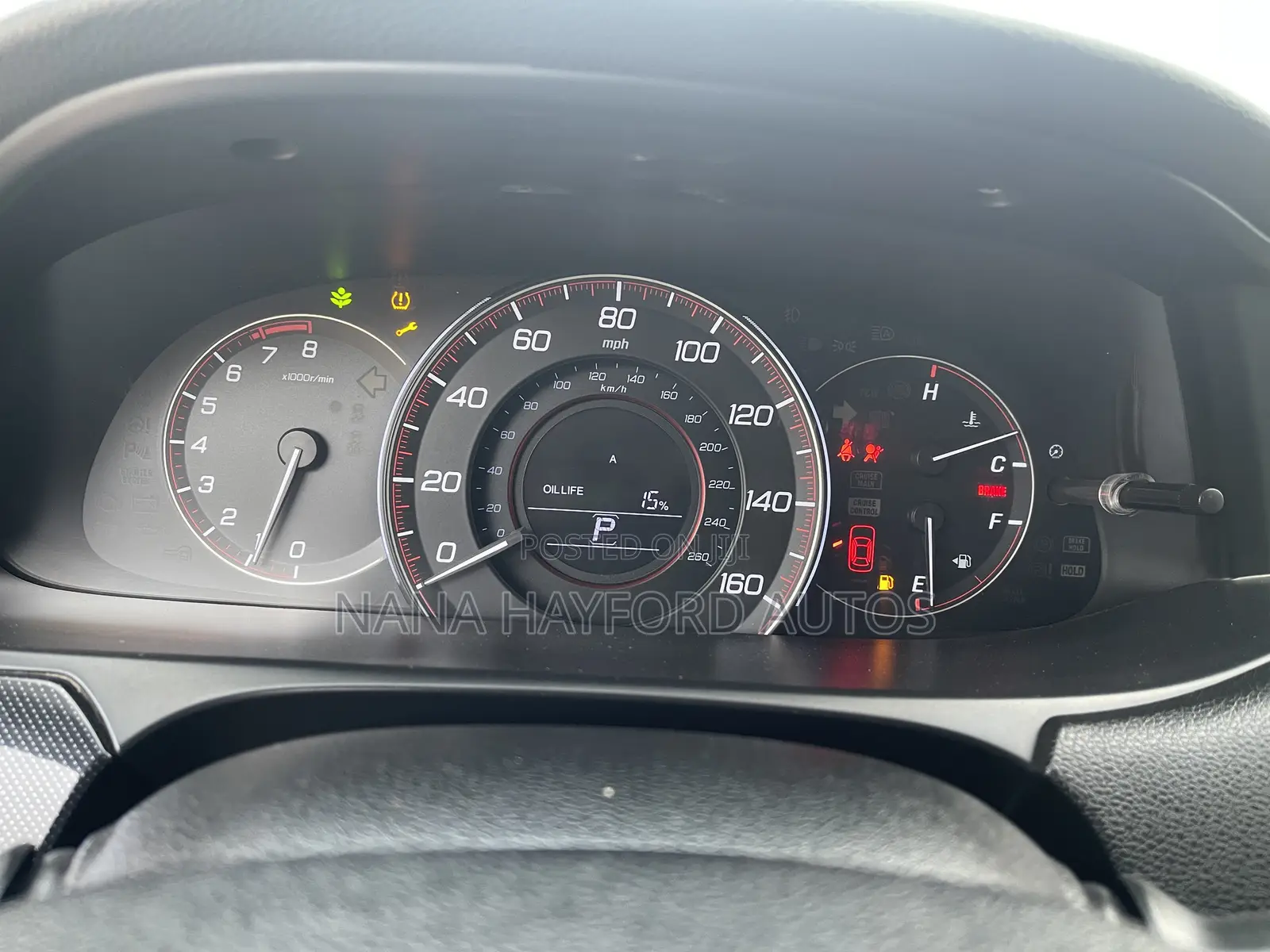 Honda Accord 2015 Gold