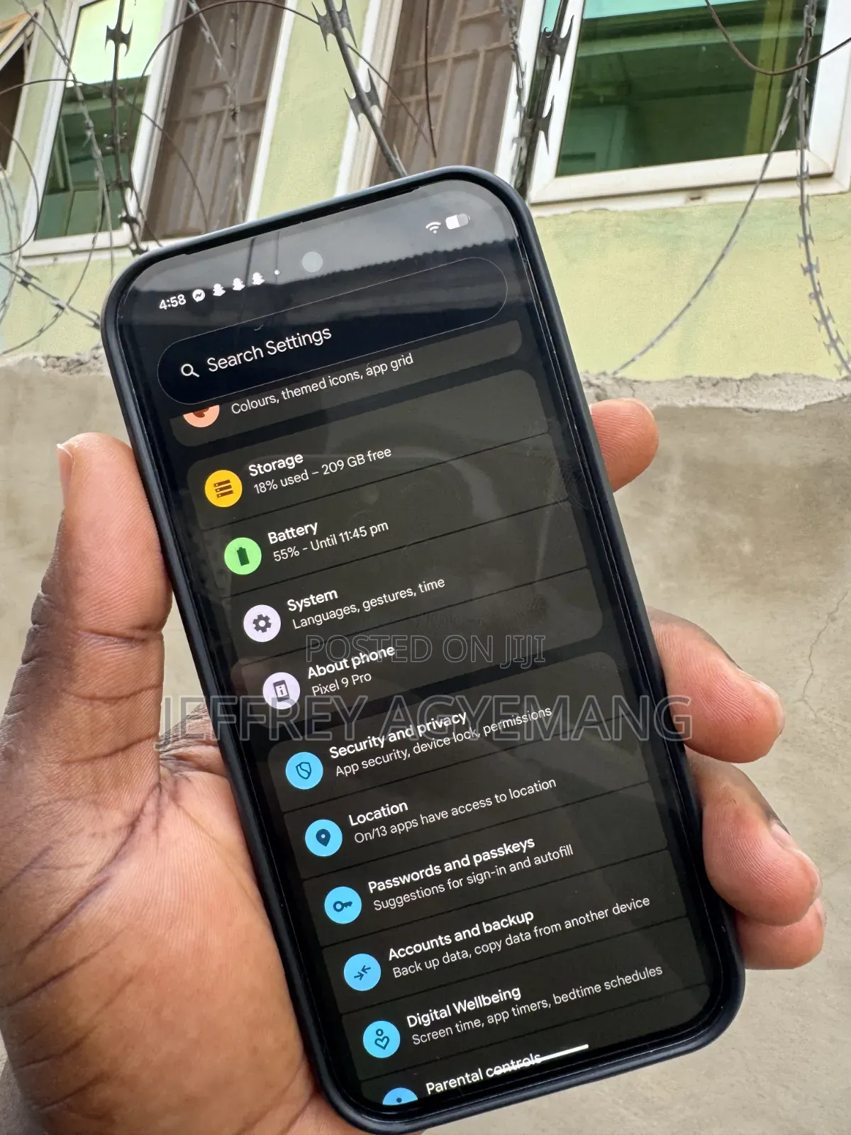 Google Pixel 9 Pro 256 GB Black