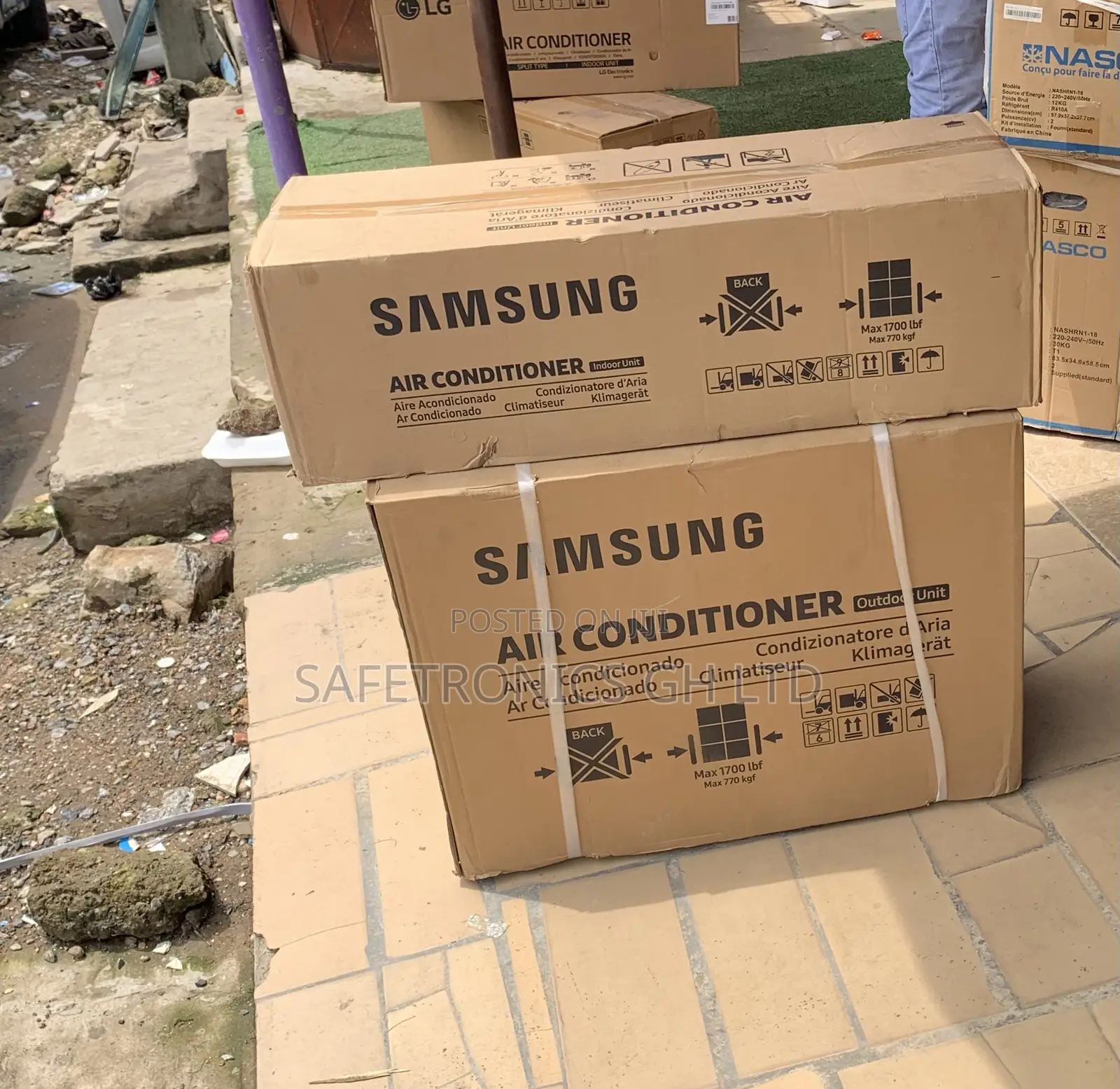 Power Cooling 1.5 Horsepower Inverter Samsung AC