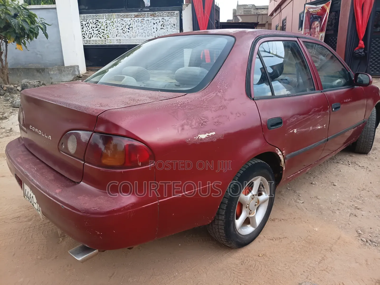 Toyota Corolla 1.8 Sedan Automatic 2002 Red