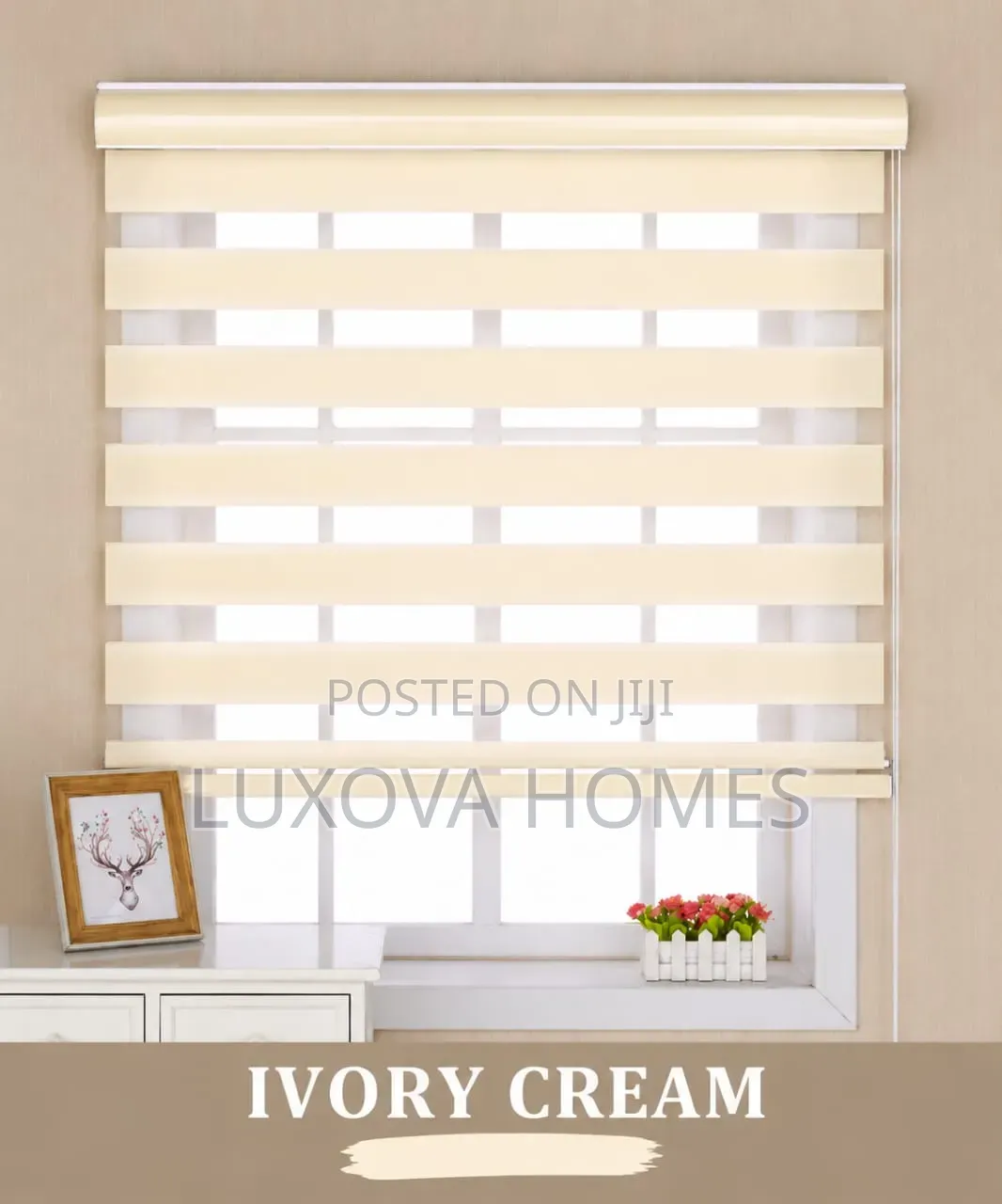 Luxova Blinds for Bedroom and Living Room.