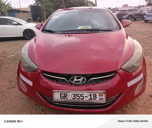 Hyundai Elantra GLS Sedan FWD (1.8L 4cyl 6M) 2013 Red